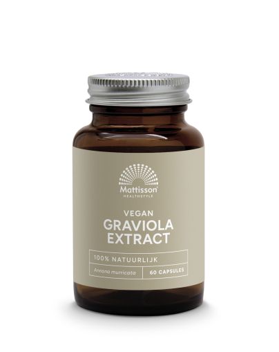 Гравиола (екстракт от плод) 480 мг | Vegan Graviola Extract | Mattisson Healthstyle, 60 капсули