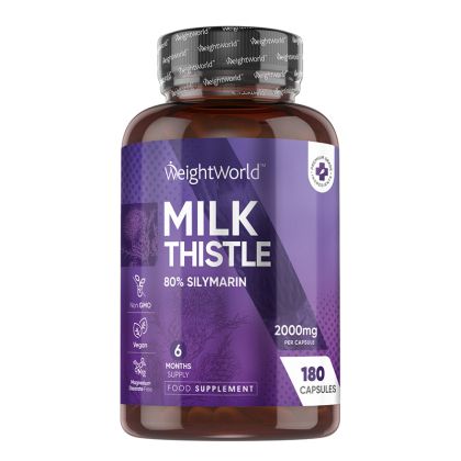 Бял трън | Milk Thistle | WeightWorld, 180 капсули
