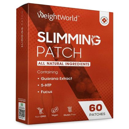 Лепенки за отслабване с екстракт от гуарана, фукус и 5-HTP | Slimming Patch | WeightWorld, 60 пластира