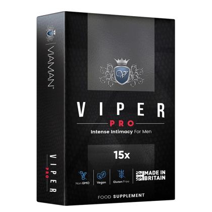 Афродизиак за мъже Viper Pro | VIPER Pro Viaman™ | WeightWorld, 15 капсули