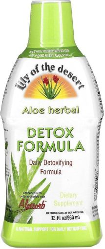 Алое детоксикираща формула | Aloe Herbal Detox Formula | Lily of the desert, 960 мл 