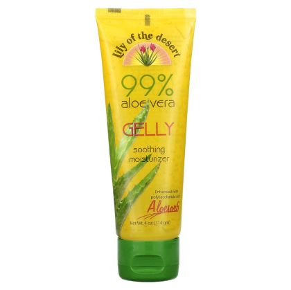 Хидратиращ алое вера гел за тяло | Aloe vera 99% Gelly Soothing moisturizer| Lily of the desert, 228 гр 