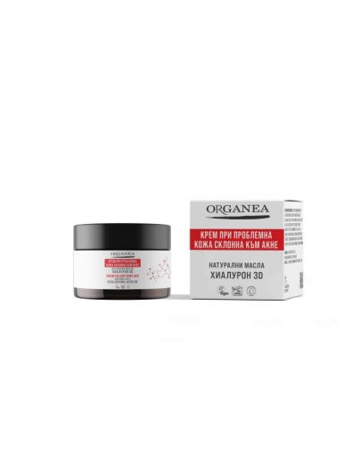 Крем при акне и проблемна кожа | Cream for Acne prone Skin | Organea, 50 мл 