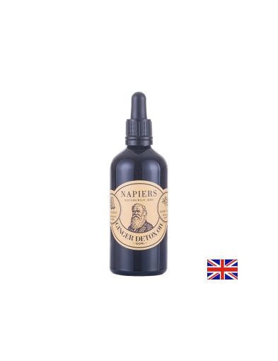 Детоксикиращо масло за тяло с джинджифил, лимон и грейпфрут | Ginger Detox Oil | Napiers, 100 мл 