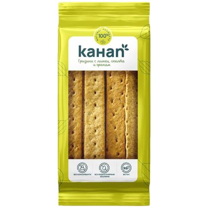 Гризини с лимец, спелта и грахам | Канап, 150 гр 