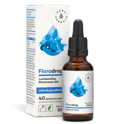 Флорадроп (Пробиотични капки 2 млрд. активни пробиотици) | Floradrop | Aura Herbals, 20 ml