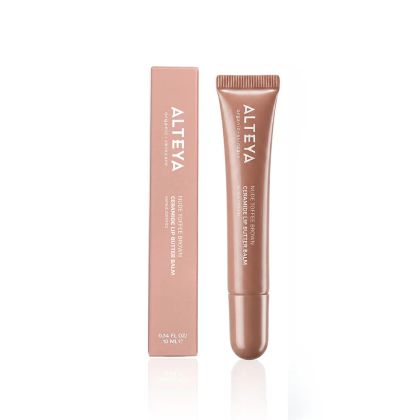Био гланц за устни със серамид 10 мл | Ceramide Lip Butter Balm | Alteya, NUDE TOFFEE BROWN 