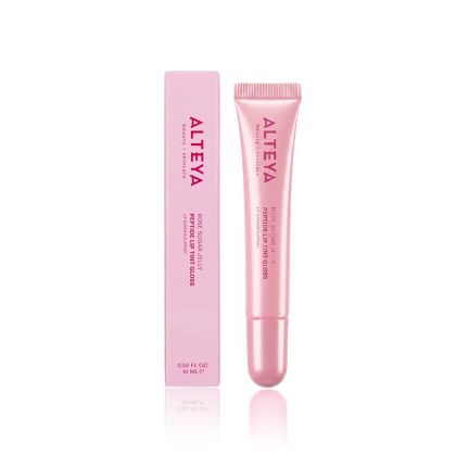 Био гланц за устни с пептиди 10 мл | Peptide Lip tint Gloss | Alteya, ROSE SUGAR JELLY