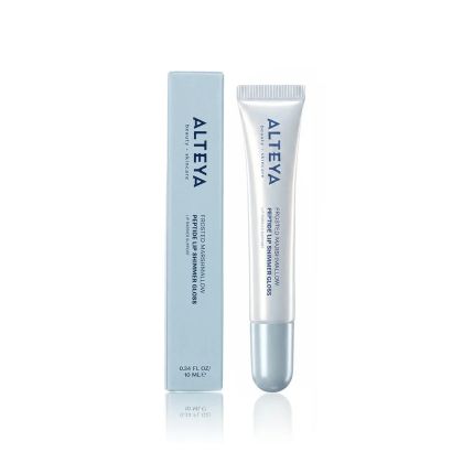 Био гланц за устни с пептиди 10 мл | Peptide Lip Shimmer Gloss | Alteya, FROSTED MARSHMALLOW 