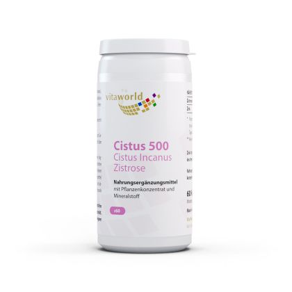 Цисус 500 mg | Cistus | Vita World, 60 V капсули