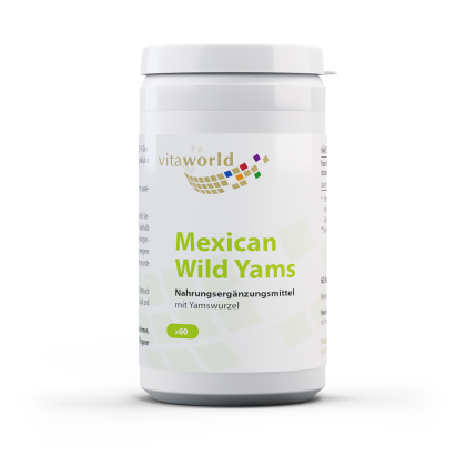 Мексикански Див Ямс | Mexican Wild Yams | Vita World, 60 капсули