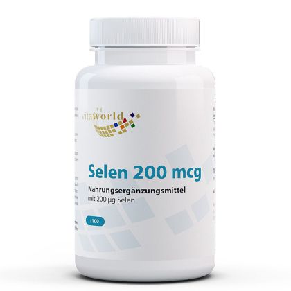 Селен (натриев селенит) 200 µg | Selenium | Vita World, 100 капсули