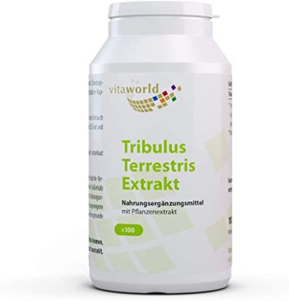 Трибулус терестрис (екстракт) | Tribulus Terrestris Extrakt | Vita World, 100 капсули