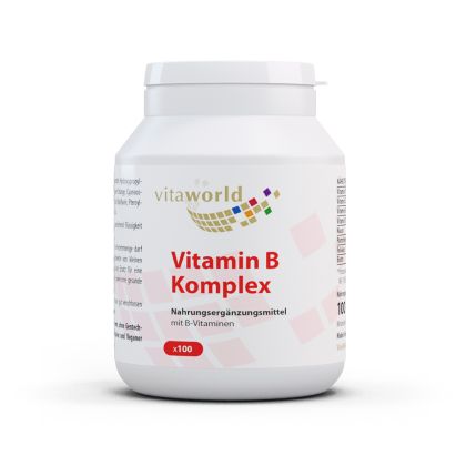 Витамин В Комплекс | Vitamin B-Komplex | Vita World, 100 V капсули