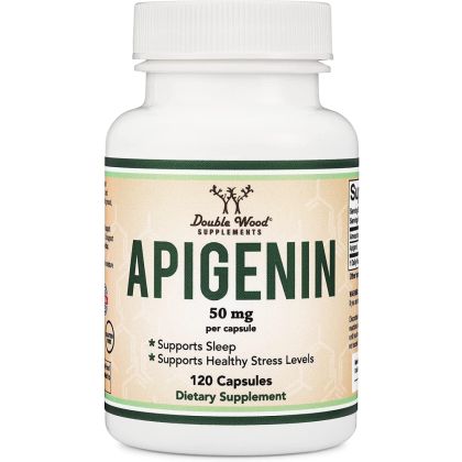 Апигенин | Apigenin | Double Wood, 120 капсули