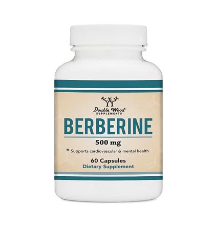 Берберин 500 mg | Berberine | Double Wood, 60 капсули