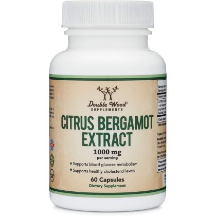 Екстракт от Бергамот 500 mg | Citrus Bergamot Extract | Double Wood, 60 капсули