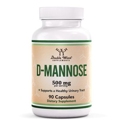 D-Маноза 500 mg | D-Mannose | Double Wood, 90 капсули