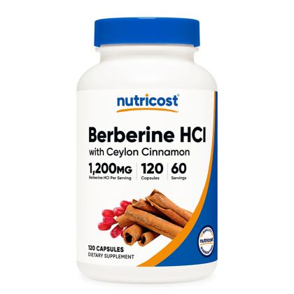 Берберин (хидрохлорид) + цейлонска канела | Berbeine Hcl with Ceylon Cinnamon