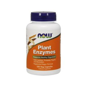 Плант ензими | Plant Enzymes | Now Foods, 120 капс