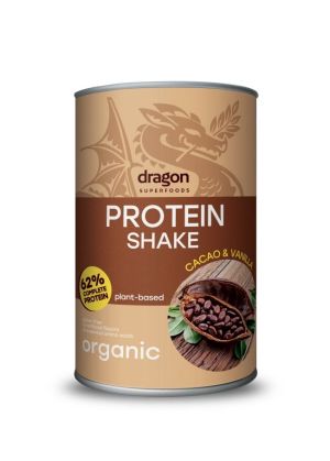 Био Протеинов шейк | Какао и Ванилия | Dragon, 500 гр
