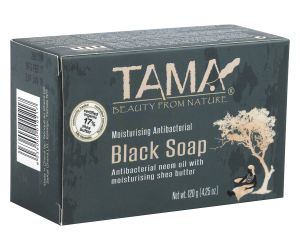 Черен африкански  антибактериален сапун 120 гр | Antibactereial Soap | Tama 