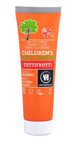Био детска паста за зъби Tuttifrutti 75 мл | Toothpaste | Urtekram 