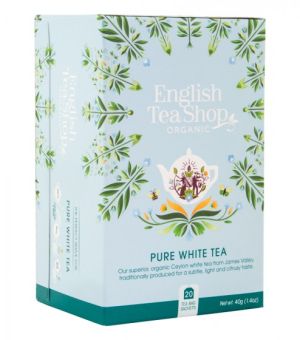 Oрганичен бял чай 20 бр | Pure White Tea | English Tea Shop 