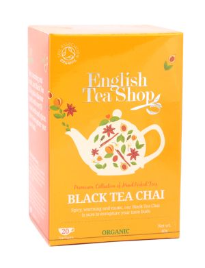 Органичен черен чай с подправки  20бр  | English Tea Shop