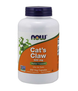 Котешки Нокът 500 мг | Cat's Claw | Now foods, 250 капс
