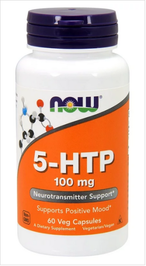 Хидрокситриптофан 100 мг  | 5-HTP | Now Foods, 60 капс