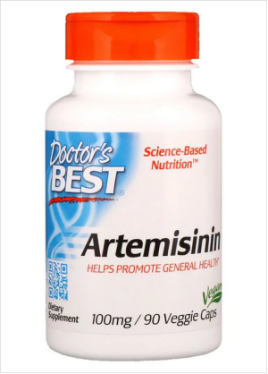 Артемизинин | Artemisinin 100 мг | Сладък Пелин | Artemisia Anua | Doctor's Best, 100 веджи капс.