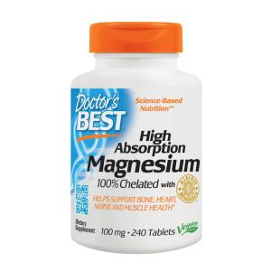 Магнезий Глицинат 240 табл | Хелатиран | Magnesium Chelated | Doctor's Best 