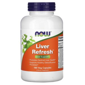  Ливър Рефреш | Liver Refresh | Now Foods, 180 капс 