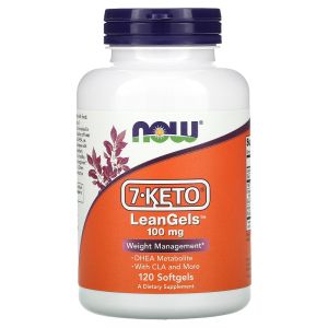 7 Кето 100 мг. | 7 Keto DHEA | Now Foods, 120 драж 