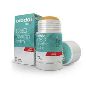 CBD загряващ балсам  | CBD heating balm |  Cibdol, 26 гр 
