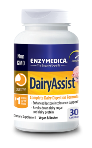 Лактаза и Протеаза | DairyAssist | Enzymedica 