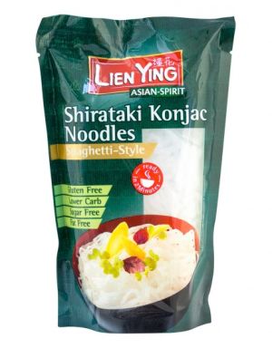 Нудъли Ширатаки от конджак 270 гр | Shirataki Konjac Noodles | Lien Ying 