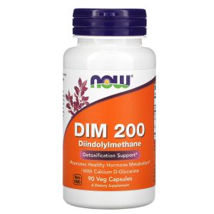 ДИМ 200 ( Дииндолилметан ) | DIM | Now Foods, 90 капс 
