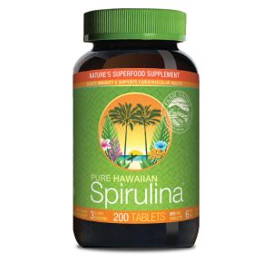 Хавайска спирулина 500 мг | Pure Hawaiian spirulina | Nutrex, 200 табл 