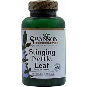 Листа от коприва 400 мг | Stinging Nettle Leaf | Swanson, 120 капс. 