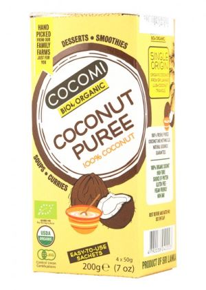 Био кокосов крем 200 гр | Creamed Coconut |  Cocomi  