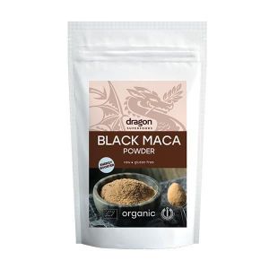Био черна Мака на прах 100 гр| Black Maca Пowder | Dragon Superfoods 