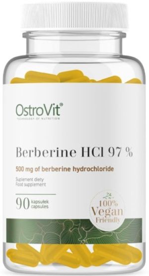 Берберин екстракт 500 мг  | Berberine, 97% Berberis Root Extract | OstroVit, 90 капс. 