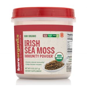 Ирландски Морски Мъх 227 гр | Irish Sea Moss Immunity Powder | BareOrganics 