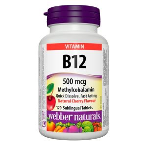 Витамин Б-12 метикобаламин 500 мкг | Vitamin B12 Methyl | Now Foods, 120 дъвчащи табл. 