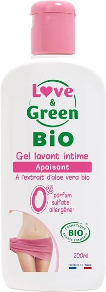 Био интимен гел 250 мл | Intimate washing gel | Love & Green 
