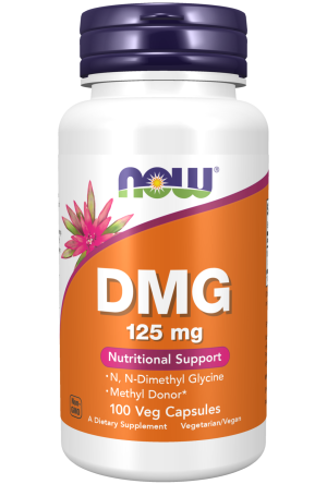 Диметилглицин | DMG | Noow Foods, 100 капс.