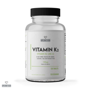 Витамин К2 100 мкг | Vitamin K-2, MK-4 | Supplements Needs, 120 табл.