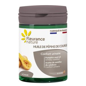 Масло от тиквено семе 500 mg | Huile de Pepins de Courge | Fleurance Nature, 60 капсули